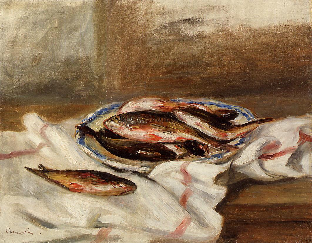 Still life with fish 1890
